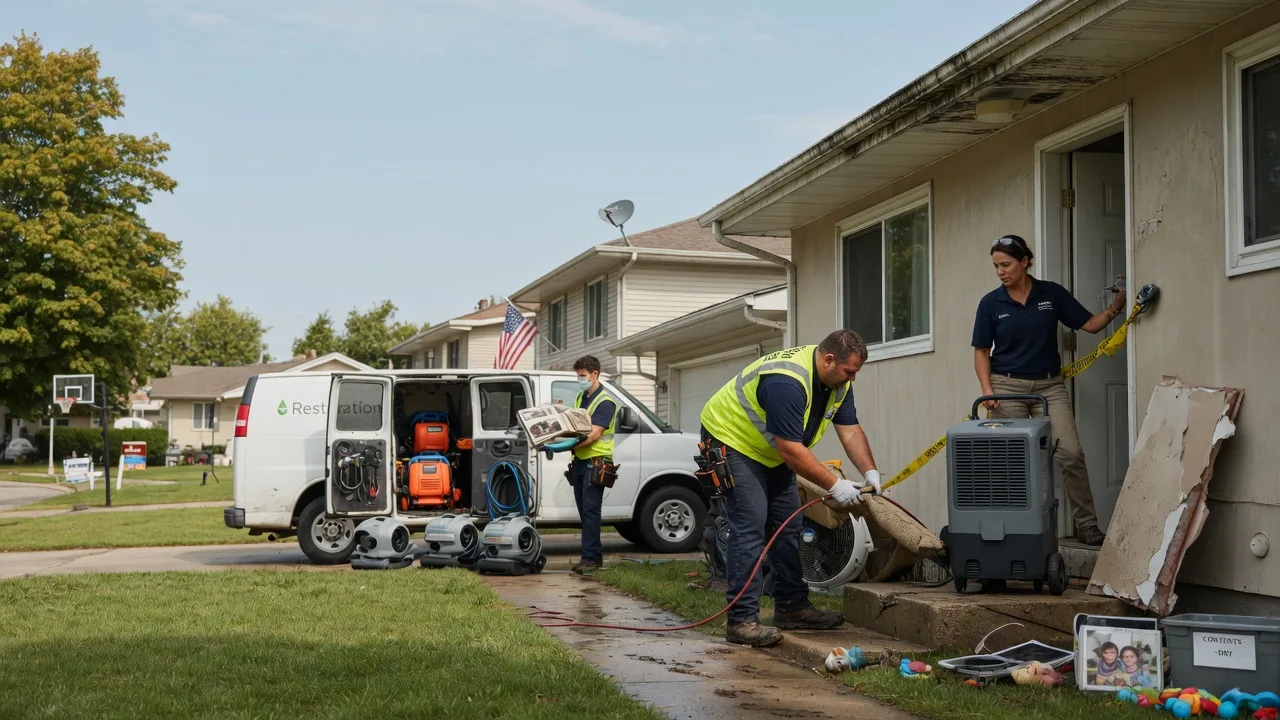 Water Damage Restoration in Lewistown, IL near me